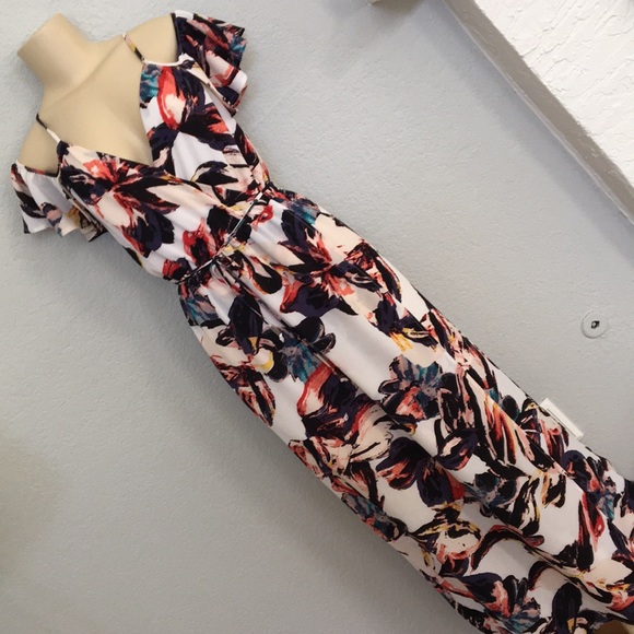 🦋 Bar III Floral Print Maxi Dress - Picture 5 of 8